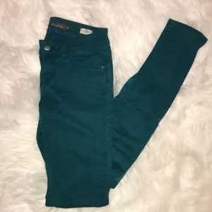 Turquoise Jeans